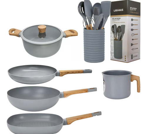 Set Bateria Completa Antiadherente Cocina Kuchen