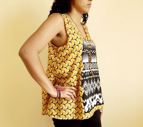 Imagem 4 de 6 de Blusa Bata Tecido Many