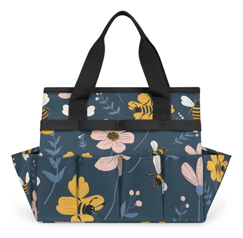 Bolsa De Herramientas De Jardín Con Flores De Abeja, Bolsas