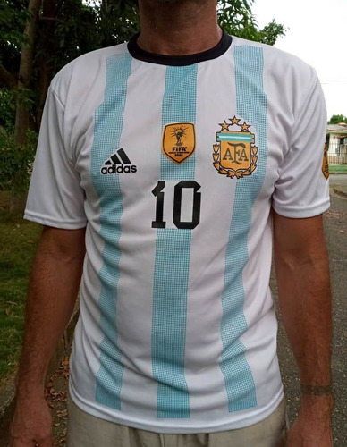 Camiseta Fútbol Argentina Messi 10 Titular 