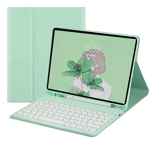 Funda Para Galaxy Tab S6 Lite De 10.4 Pulgadas Teclado Mouse