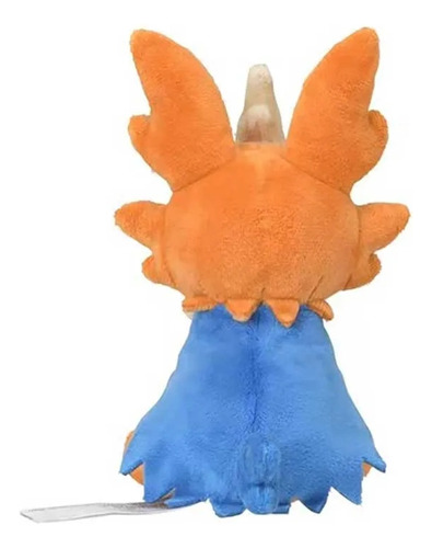 Pelucia Herdier Boneco Pokemon Center Cor Laranja