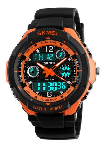 Imagen 1 de 5 de Reloj Contra Agua Skmei De Joven Deportivo An?logo Digital