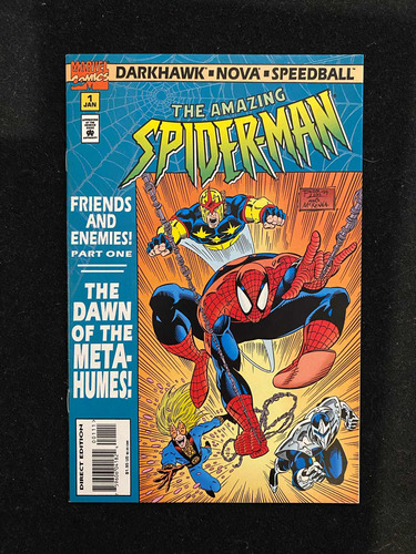 Comic Book The Amazing Spider-man1995 Friends And Enemies #1