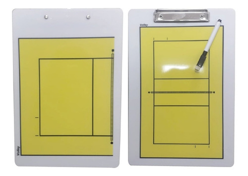 Pizarra Tacticas - Planilla - Voley 34 X 23 Cm