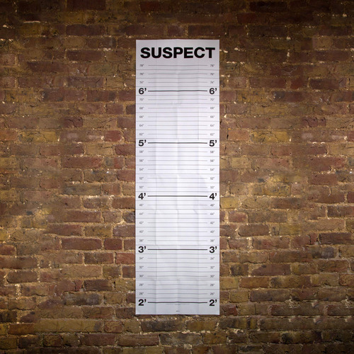 Suck Uk Mugshot Height Chart | Wall Growth Chart For Kids