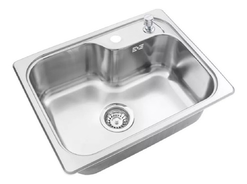 Imagen 1 de 4 de Bacha De Cocina Luxor Mini Johnson Acero Inox Si55a Pileta