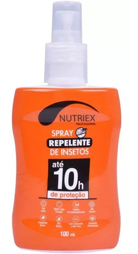 Repelente De Insetos Spray 100ml - 10h Proteção Nutriex