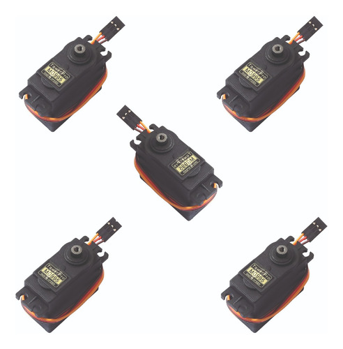 5 Pzas Servomotor Mg995 15kg Towerpro Arduino Servo Motor