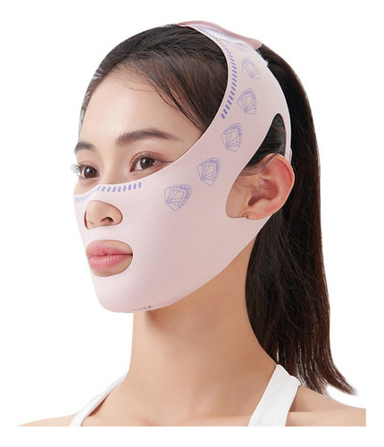 Cinturón De Estiramiento Facial Con Vendaje Adelgazante Doub
