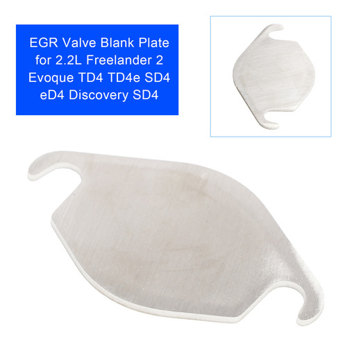 Plato Ciego Egr Para Freelander 2 Evoque Td4 Td4e De 2,2 L