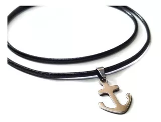 Collar Gargantilla Ancla Mujer Hombre