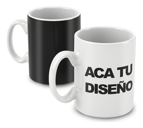 Taza Mágica Personalizada - Nimzo Art Blanco Personalizado