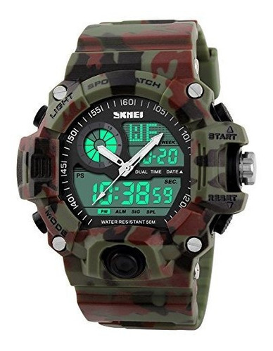 Gosasa Multifuncion Militar S-shock Camuflaje Verde Deportes