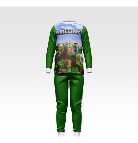 Pijama Minecraft Algodon