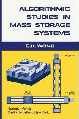Libro Algorithmic Studies In Mass Storage Systems -     ...