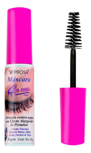Rimel Mascara Pestañas Clásico Negro Prosa 4 En 1