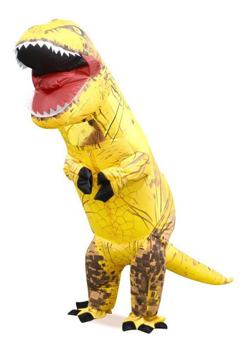 Disfraz Inflable Dinosaurio T-rex Jurásico Adulto