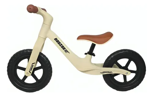 Bicicleta Equilíbrio Nylon Aro 12 Pneu Eva - Beezee R329 Off-white