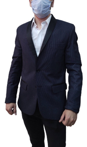 Imagen 4 de 10 de Saco Smoking Elegante Sport Para Camisa Remera No Es Traje