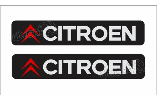 Emblema Adesivo Resinado Coluna Citroen Res2