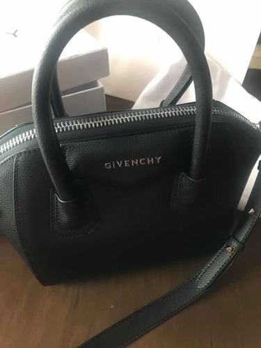 Bolsa Givenchy Antigona Mini Tote Negra Lv Gucci Burberry | Mercado Libre