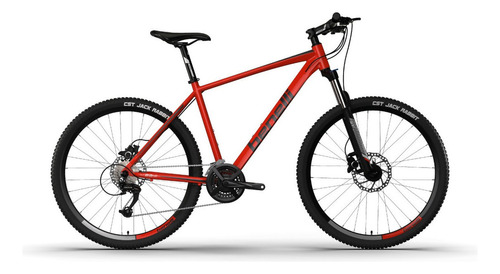 Bicicleta Benelli - M22 1.0 Adv Al 27.5 Color Rojo Gris Oscuro Tamaño Del Cuadro L