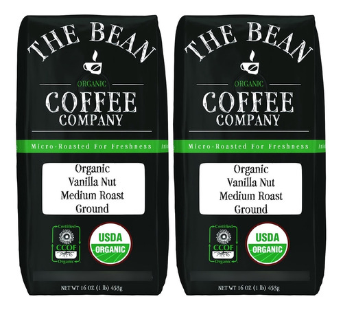 The Bean Coffee Company Frutos Secos De Vainilla Orgánicos, 