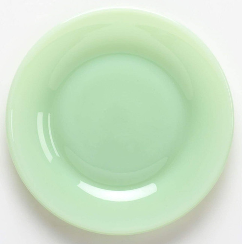 Patrón Liso Y Simple - Plato - Mosser Glass (10, Jade)