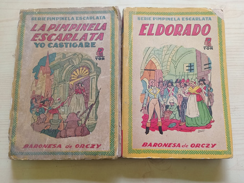 Libros . El Pimpinela Escarlata,baronesa Orczy.