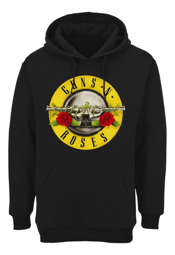 Poleron Guns N Roses Logo Clasico Rock Abominatron