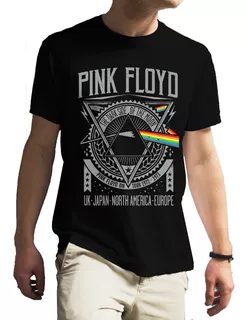 Playera Pink Floyd The Dark Side Of The Moon Tour Hombre