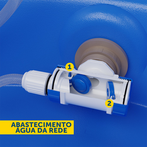 Kit 9 Unidades Válvula Alternadora De Pressão Duchão Blukit