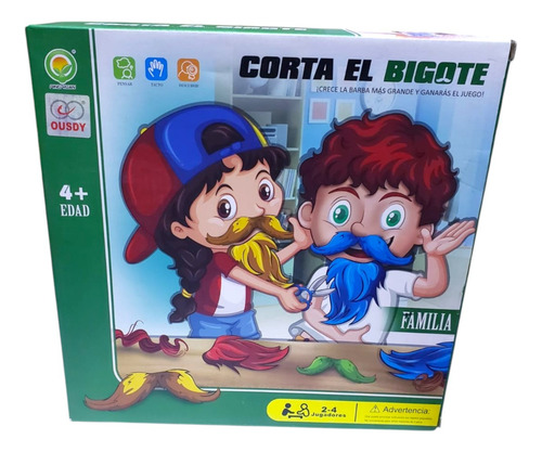 Juego De Mesa Corta El Bigote Entretenido Juego Familiar