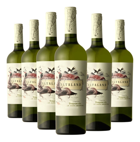 Vino Altaland Torrontés Caja X 6 X 750ml. - Salteño