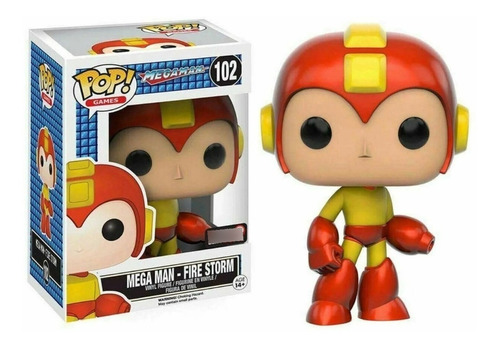 Funko Pop Mega Man Fire Storm Gamestop