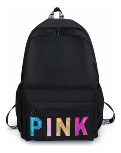 Bolso Morral Pink Urbano Universitario De Dama