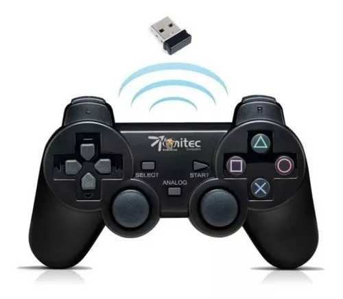 Controlador de juegos inalámbrico USB Gamepad para PC/computadora