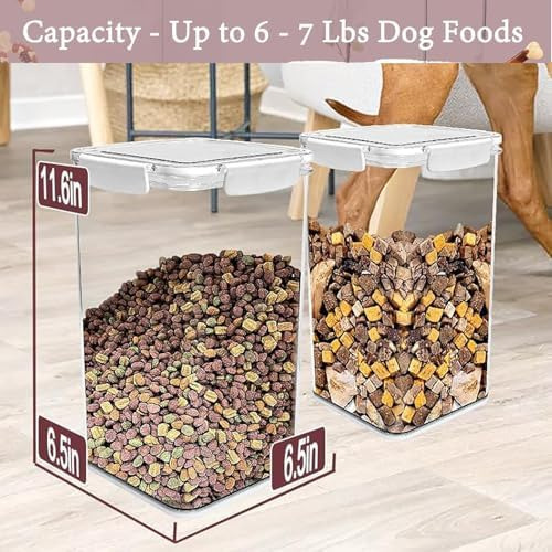 Contenedor De Almacenamiento De Comida Para Perros De 6 Libr