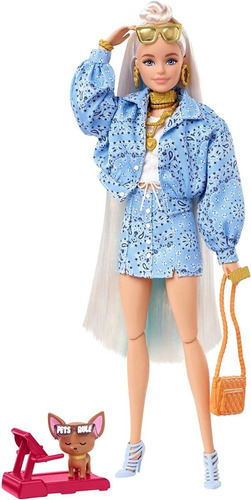 Barbie Fashionistas Extra No. 16 Con Mascota Perrrito