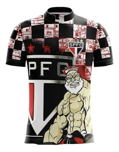 comprar Camisa Camiseta De Time São Paulo Personalizada Unissex+nome