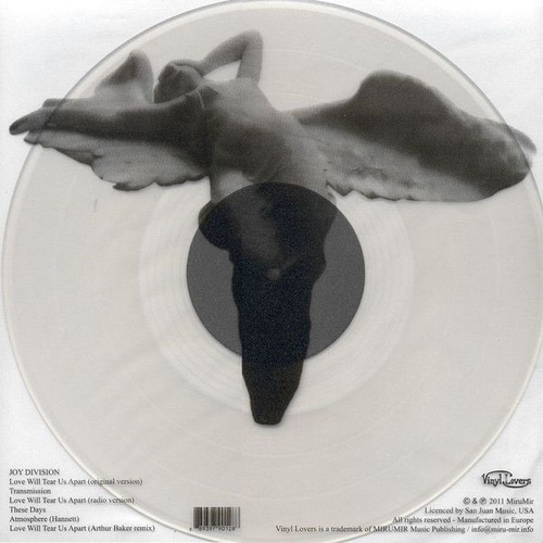 Imagen 2 de 2 de Vinilo Joy Division Love Will Tear Us Apart Sellado