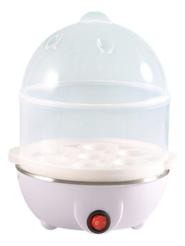 Hervidor Vaporera Para 14 Huevos Multifuncional 2 Niveles Blanco 50 Hz/60 Hz