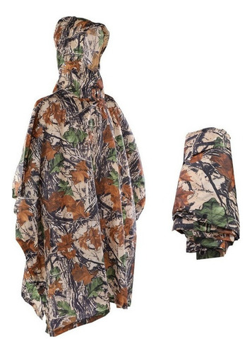 Chubasquero Impermeable De Camuflaje Multif Para Deportes Al