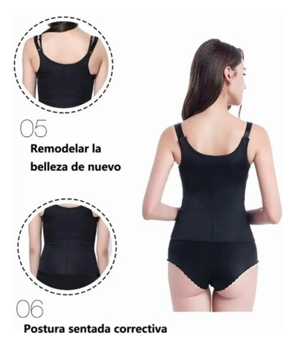 ./ Faja Con Broches Y Cierre Doble Compresión Máximo Ajuste