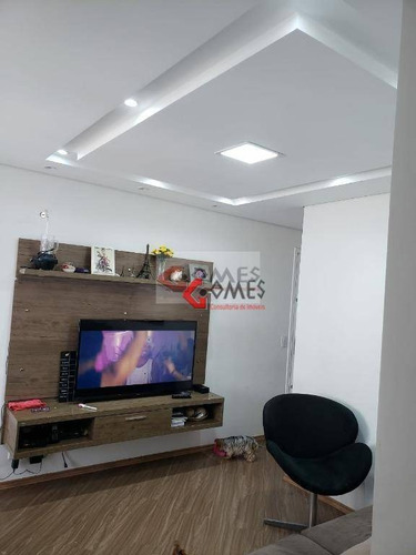 Apartamento Com 3 Dormitórios À Venda, 64 M² Por R$ 350.000,00 - Piraporinha - Diadema/sp - Ap3114