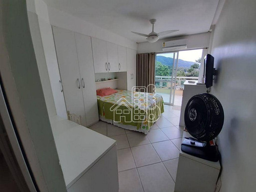 Imagem 11 de 17 de Flat Com 1 Dormitório À Venda, 42 M² Por R$ 280.000,00 - Itaipu - Niterói/rj - Fl0015