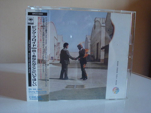 Cd Pink Floyd Wish You Were Here(japones Com Obi) Como Novo