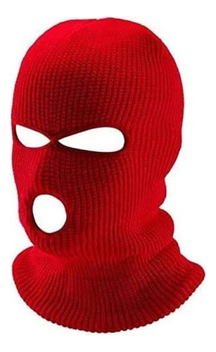 Balaclava Full - Pasamontañas Táctico Colores Neon Unisex Color Rojo Pasión