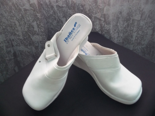 Zapatos Cuero Blanco Suela Expansor Bota#15 Loligo